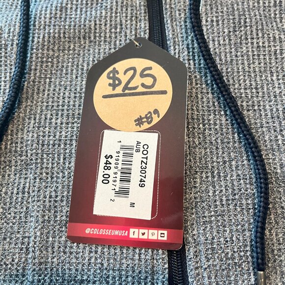 Colloseum NWT Auburn University Women's Medium 3/4 Zip Pullover - Picture 3 of 4